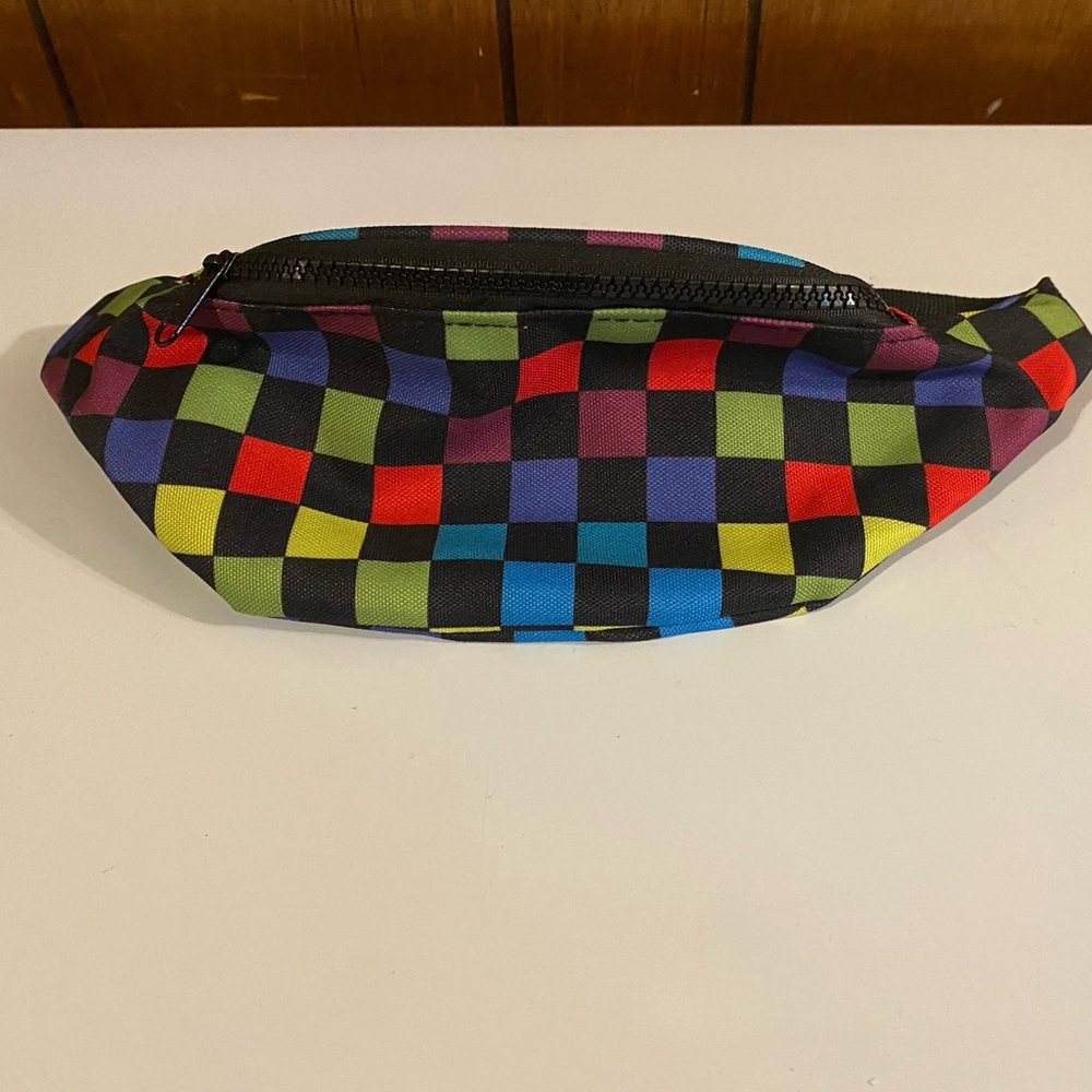 Rainbow Checkered Fanny